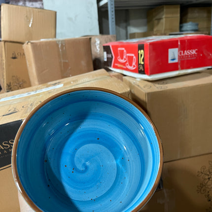 Leftover 6 inch Noodle Bowl ( Blue Colorline )
