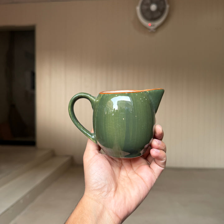 Large Creamer ( Dark Green Colorline )