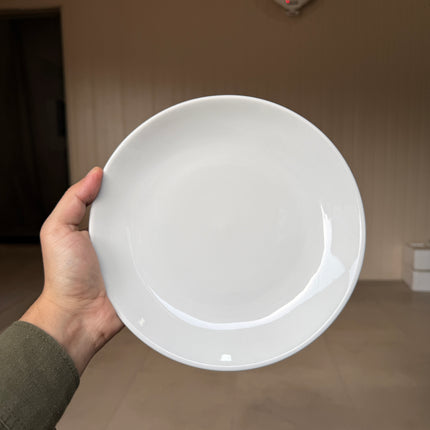 Leftover 8.5 inch Rimless Plate ( Glossy White )