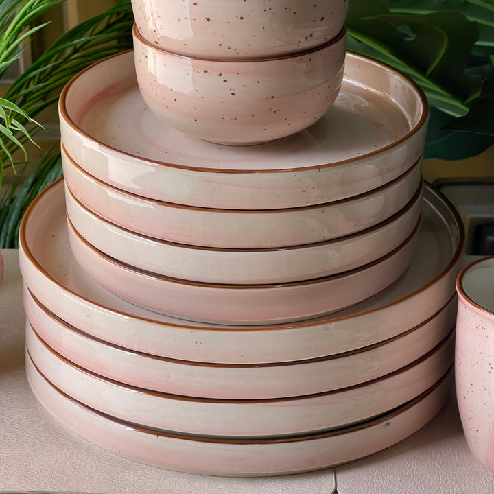 4-Person 16-Piece Breakfast Set ( Rosewater )
