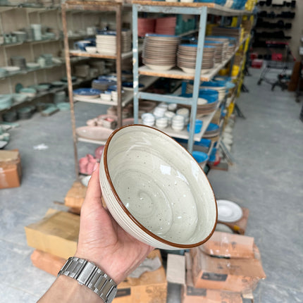 Leftover 7 inch Ripple Bowl ( Grey Colorline )