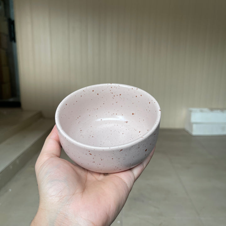Leftover 4.5 inch single serving bowl ( Old Rose Matte )