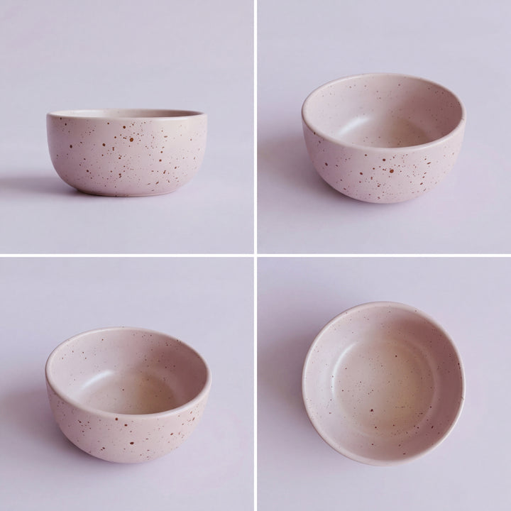 6 inch Noodle Bowl ( Old Rose Matte )
