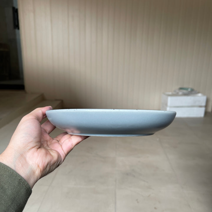 Leftover 8.5 inch Entree Bowl ( Grey Matte with Black Specks )