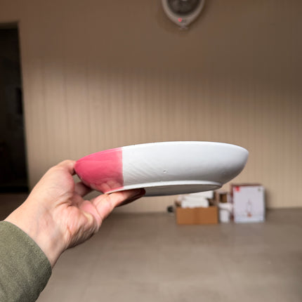 Leftover 8.5 inch Entree Bowl ( Rose Accent )