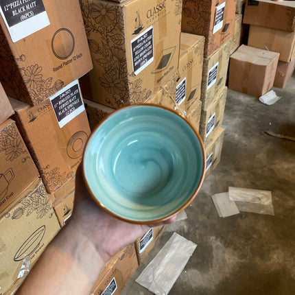 Leftover 4.5" NV Bowl ( Teal Colorline )
