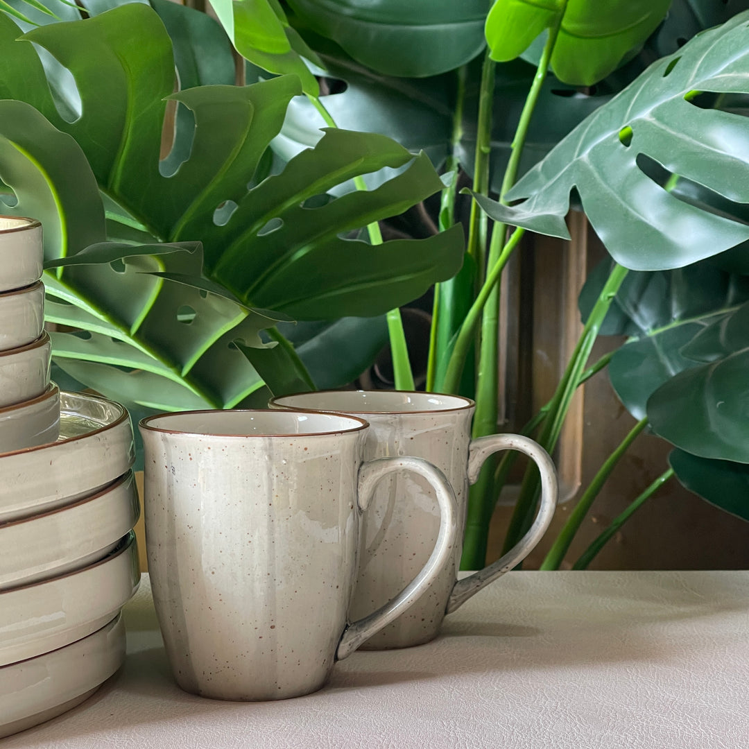 4-Person 16-Piece Breakfast Set ( Ash )