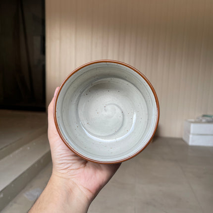 Leftover 4.5 inch Single Serving Bowl ( Grey Colorline )