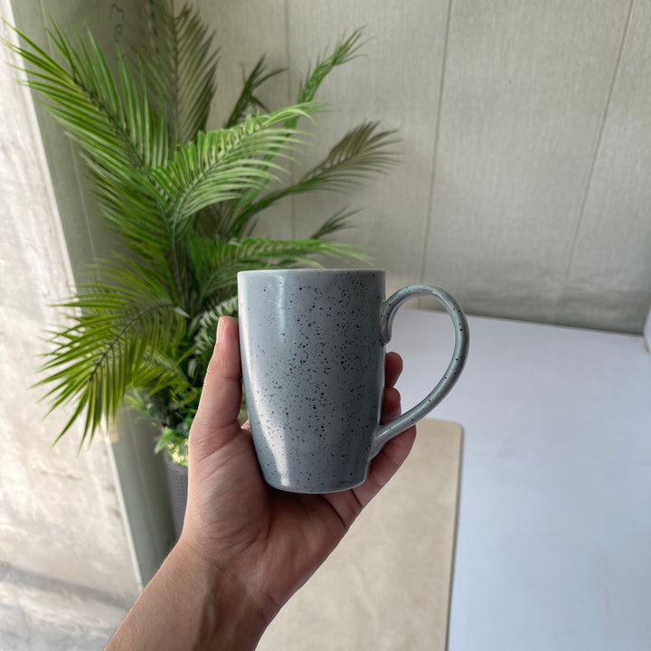 Leftover 009 Mug ( Grey Matte with black specks ) ( 360 ml )