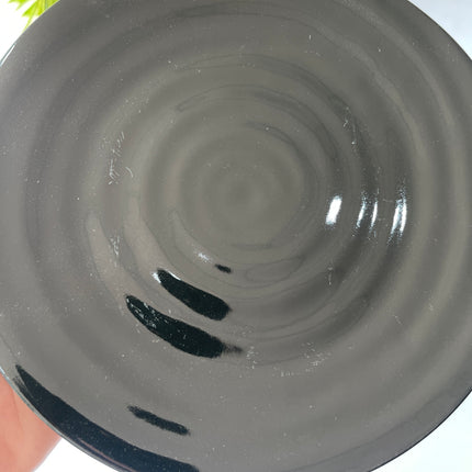 Leftover 7.5 inch Spiral Plate ( Glossy Black )