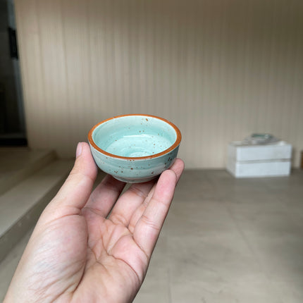 Leftover Round Sauce Ramekin Small ( Teal Colorline )