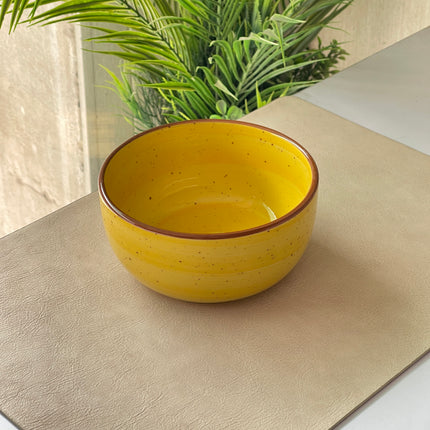 6 inch Noodle Bowl ( Yellow Colorline )