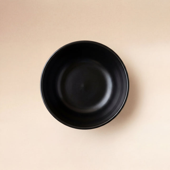 7 inch Round Bowl ( Textured Black Matte )