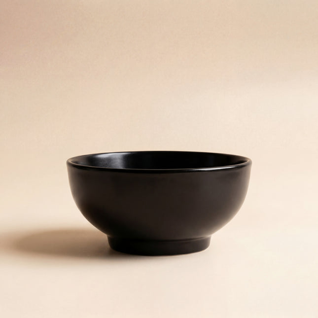7 inch Round Bowl ( Textured Black Matte )