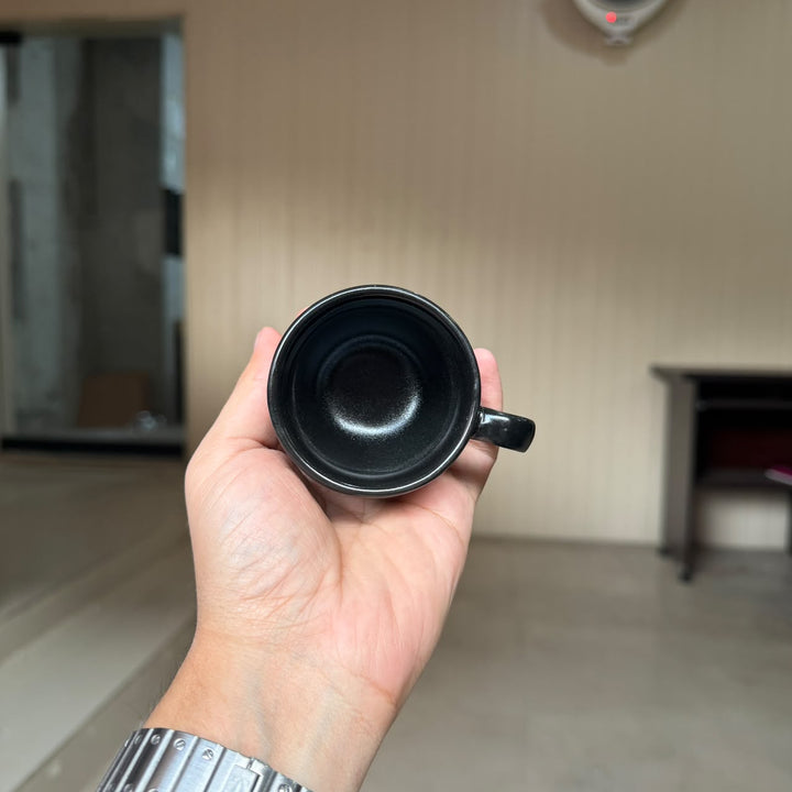 Leftover Espresso Cup ( Noir ) ( 120 ml ) ( Set of 6 )