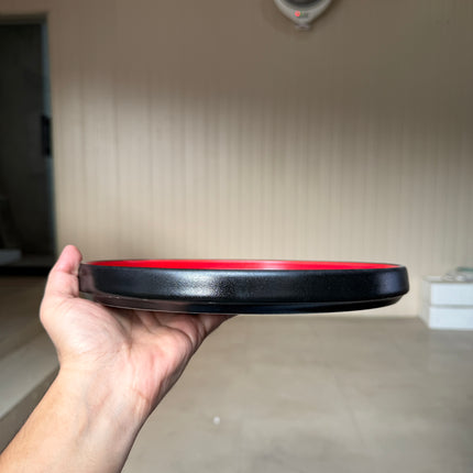 leftover 10 inch classic plate ( Midnight Ruby )