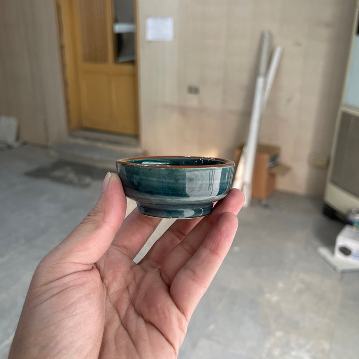 Leftover Round Sauce Ramekin Small ( Peacock Green Colorline )