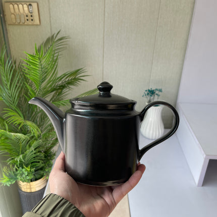 Leftover RK Tea Pot ( Textured Black Matte ) ( 1000 ml )