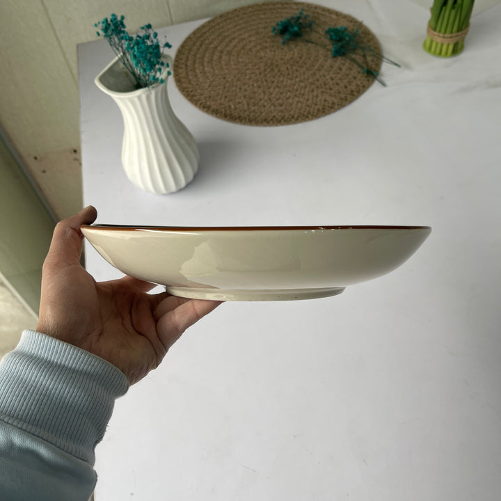 Leftover 10 inch Entree Bowl ( Peacock Green Colorline )