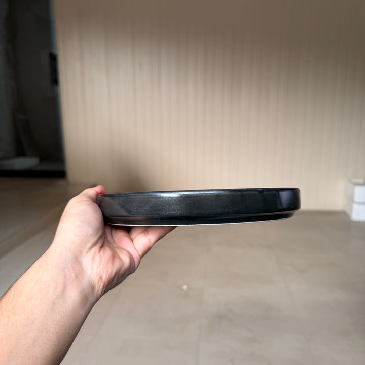 Leftover 8 inch Classic Plate ( Midnight Ruby )