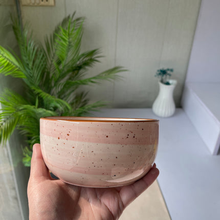 Leftover 6 inch Noodle Bowl ( Pink Colorline )