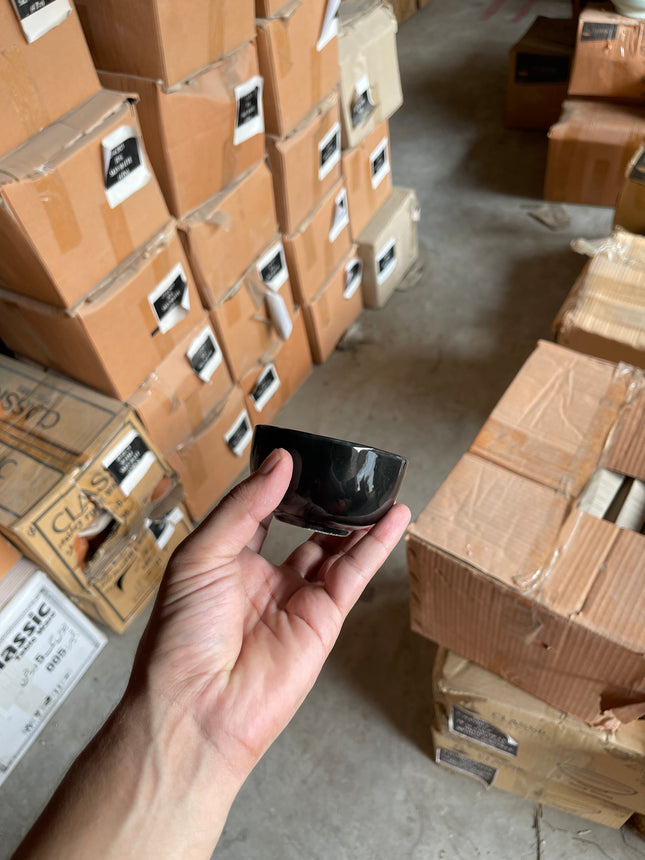 Leftover Round Ramekin Large ( Glossy Black )