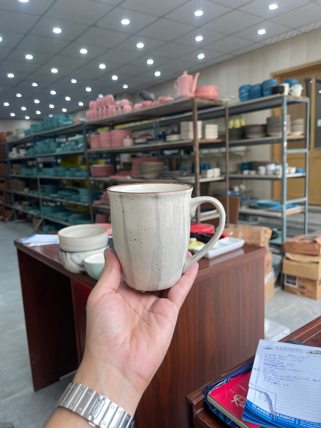 Leftover 005 Mug ( Ash ) ( 350 ml )