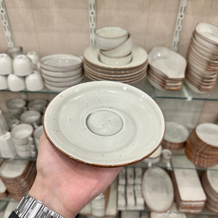Leftover 6 inch NH Saucer ( Grey Colorline )