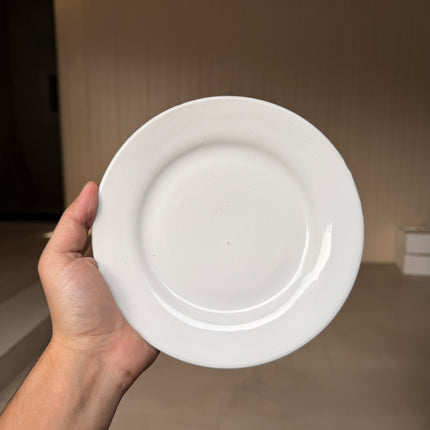 Leftover 7 inch flat plate ( Glossy White )