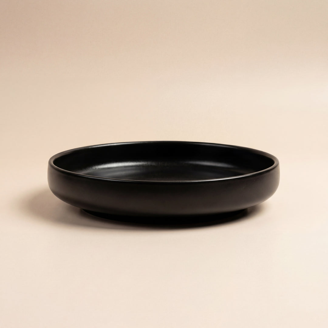 8 inch Deep Classic Plate ( Noir )