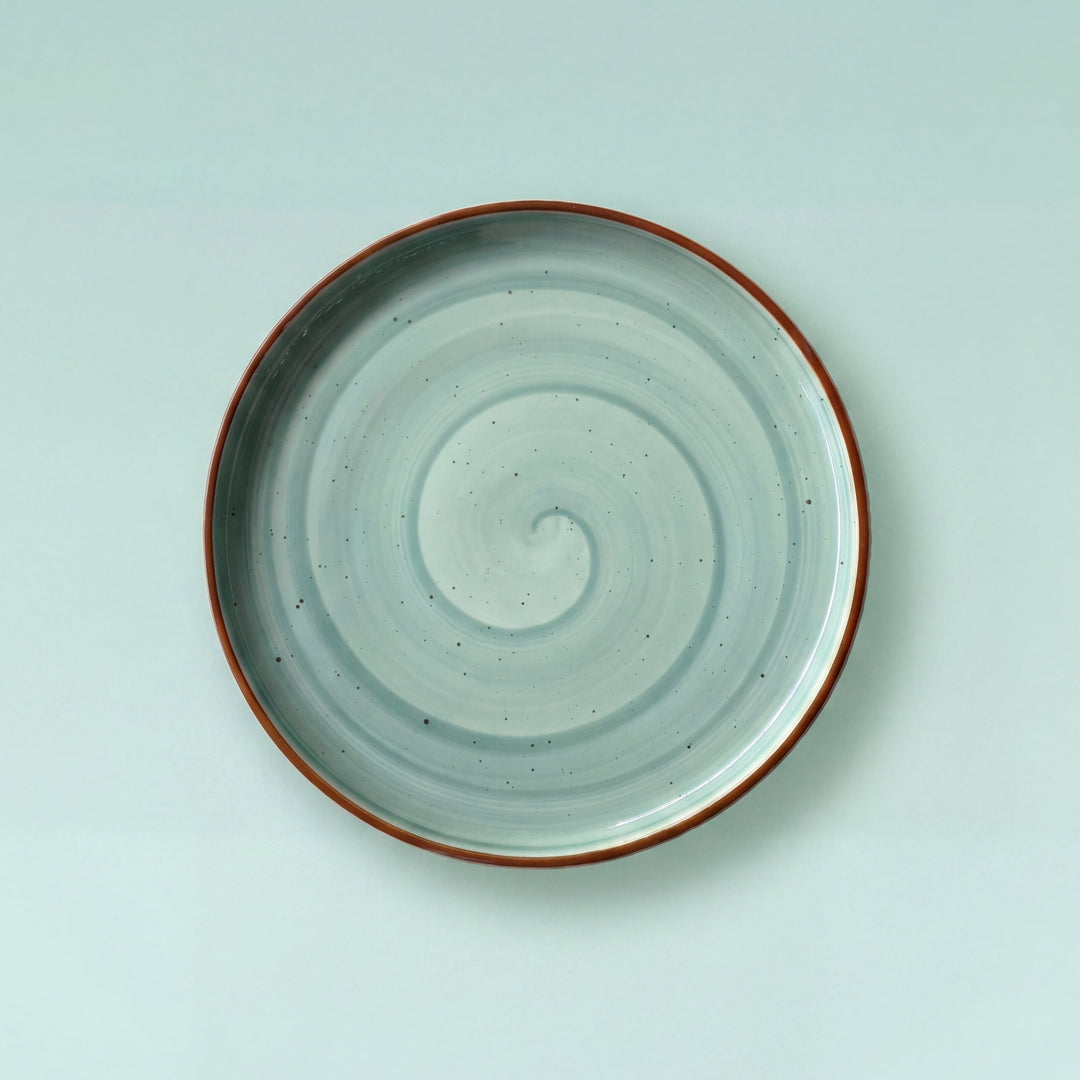 8 inch Pebble Edge Plate ( Breeze )