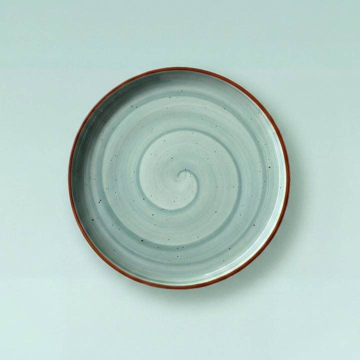 8 inch Pebble Edge Plate ( Breeze )