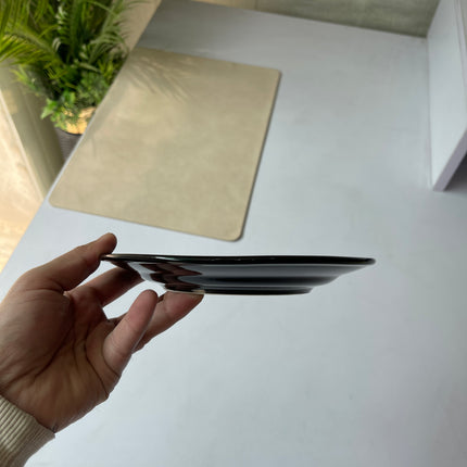 Leftover 8 inch flat plate ( Glossy Black )