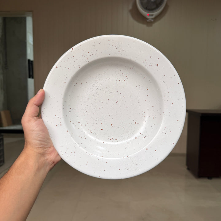 Leftover 10 inch Deep plate ( Snow Cocoa )