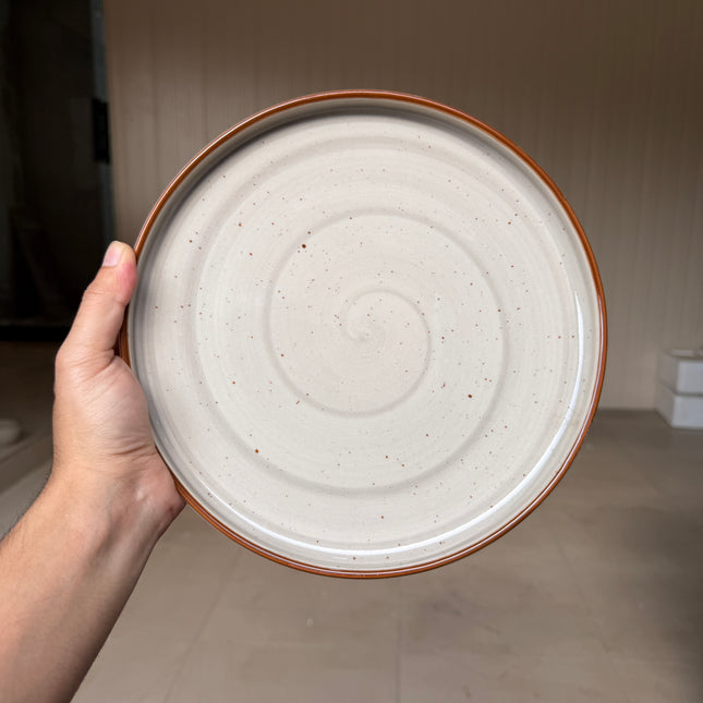 Leftover 10 inch Lite Classic Plate ( Grey Colorline )