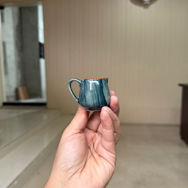 Leftover Extra Small Creamer ( Peacock Green Colorline ) ( Set of 4 )