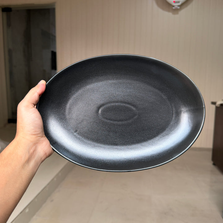 Leftover 11 inch Rimless Rice Dish ( Noir )