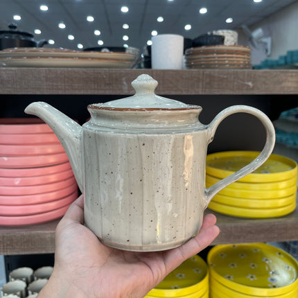Leftover RK Tea Pot ( Grey Colorline ) ( 1000 ml )