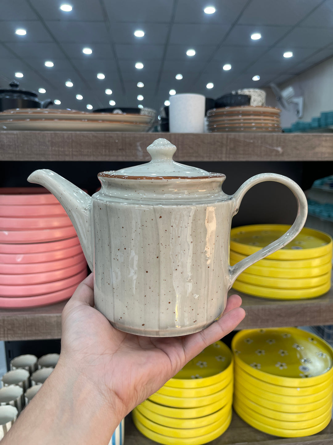 Leftover RK Tea Pot ( Ash ) ( 1000 ml )