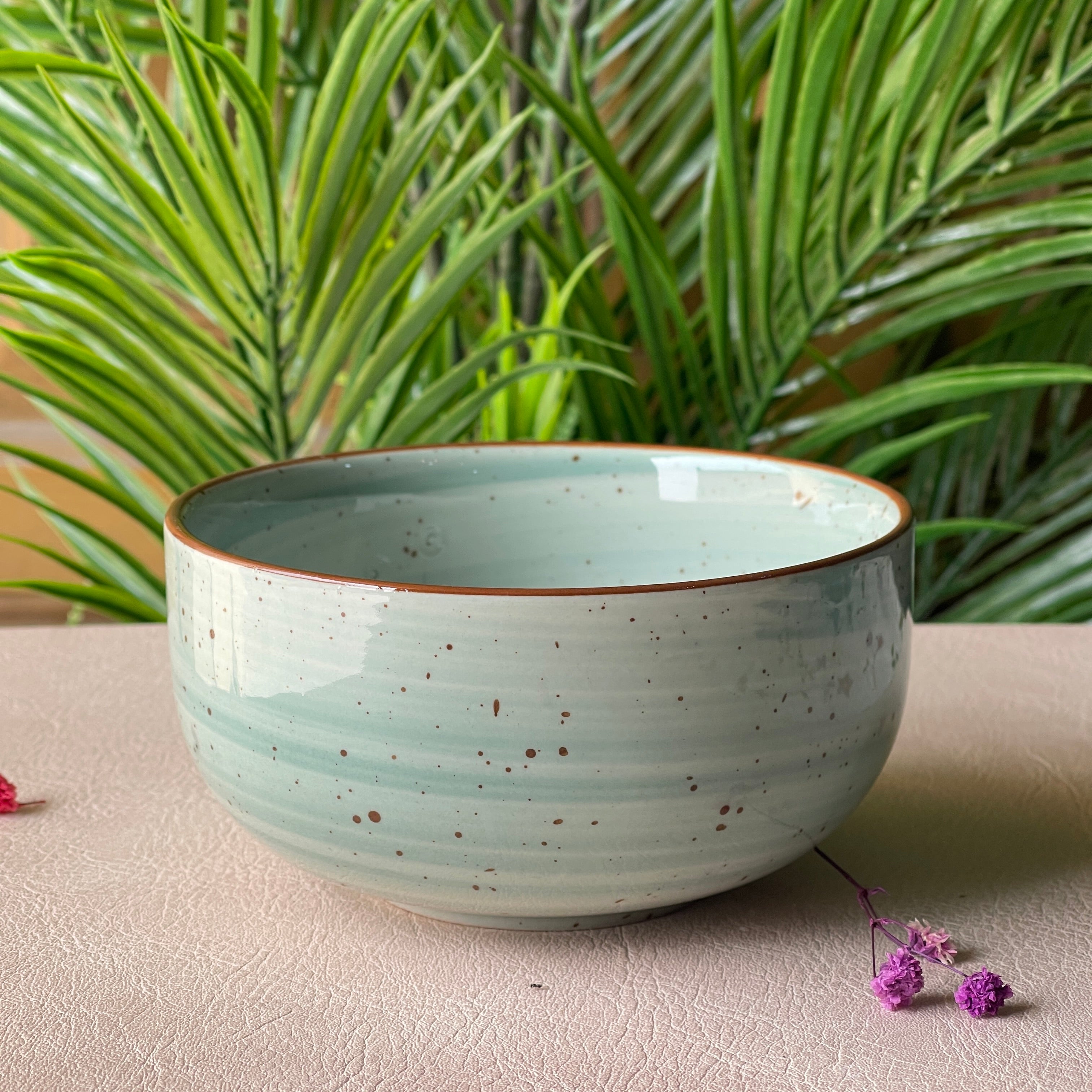 4.5 inch Single Serving Bowl ( Teal Colorline ) – Classic Ceramics