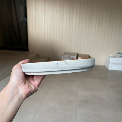 Leftover 8 inch Classic Plate ( Grey Colorline )