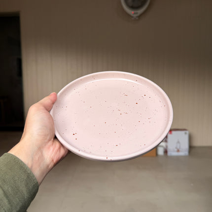Leftover 8 inch Lite Classic Plate ( Old Rose Matte )