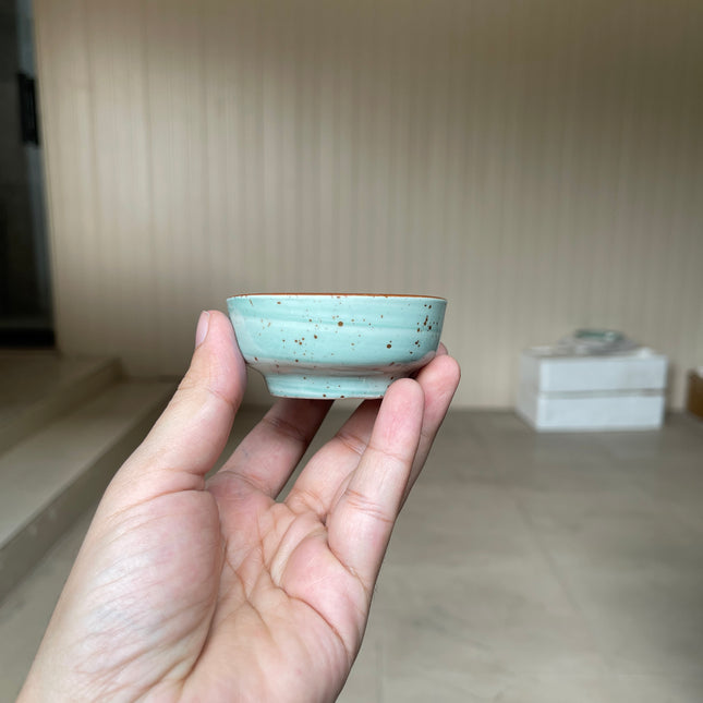 Leftover Round Sauce Ramekin Small ( Teal Colorline )