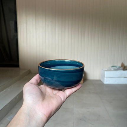 Leftover 4.5 inch Single Serving Bowl ( Peacock Green Colorline )