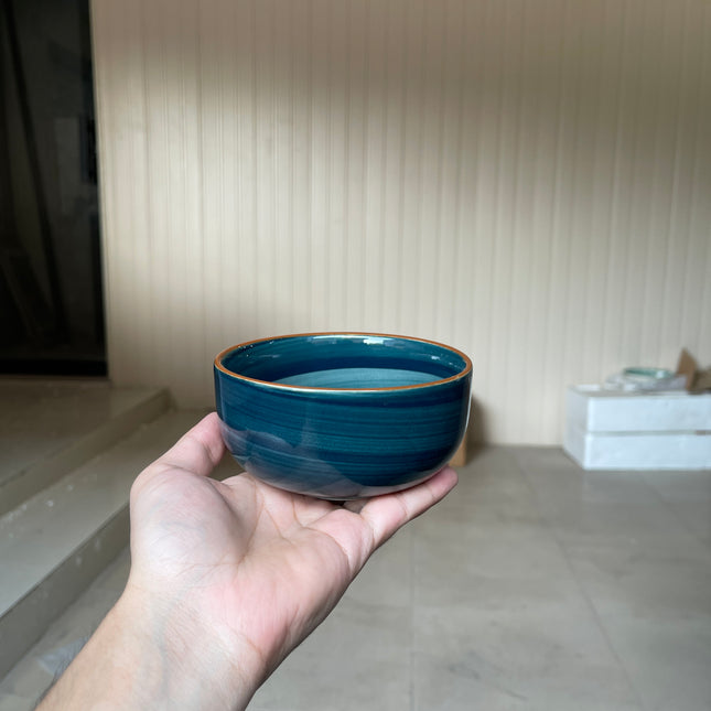 Leftover 4.5 inch Single Serving Bowl ( Peacock Green Colorline )