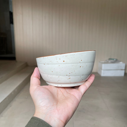 Leftover 5.5 inch Curved Cut Bowl ( Grey Colorline )