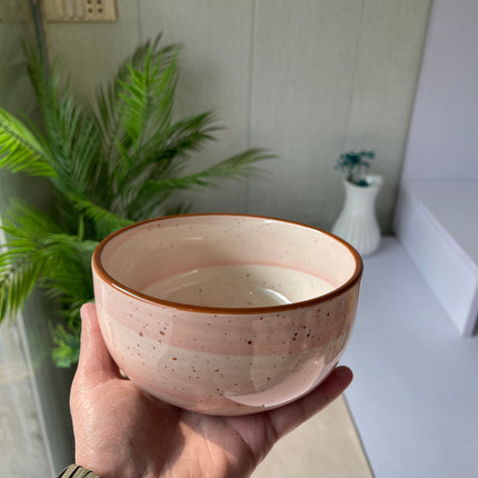Leftover 6 inch Noodle Bowl ( Pink Colorline )