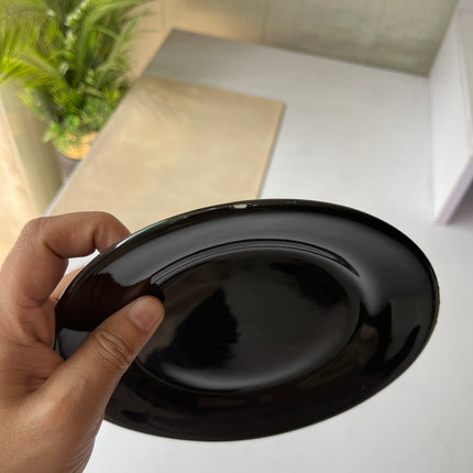 Leftover 8 inch flat plate ( Glossy Black )