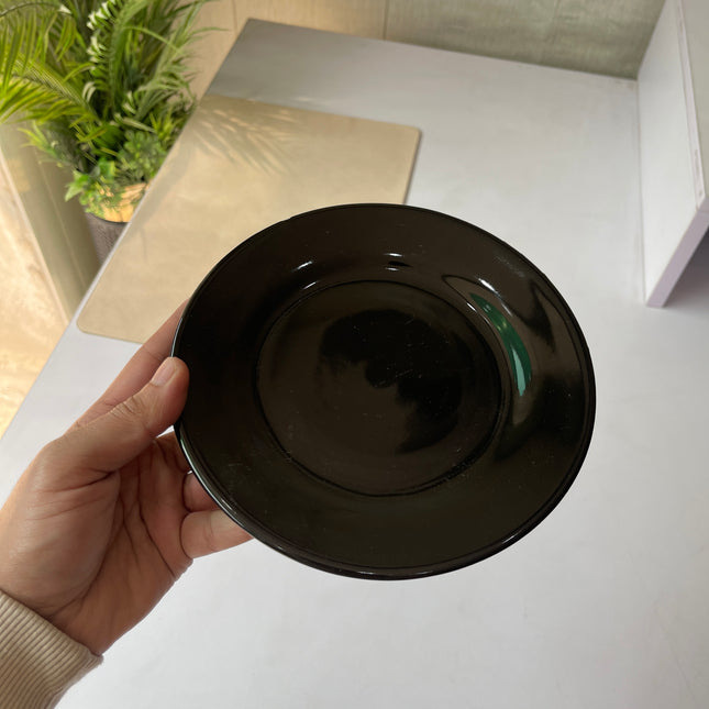 Leftover 8 inch flat plate ( Glossy Black )
