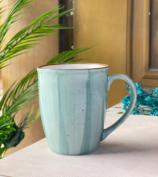 005 Mug ( Teal Colorline ) ( 350 ml )